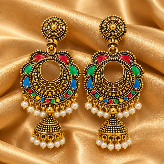Aarohi Lustre Earrings | Earrings | Astria Jewellery ASTRIA JEWELLERY