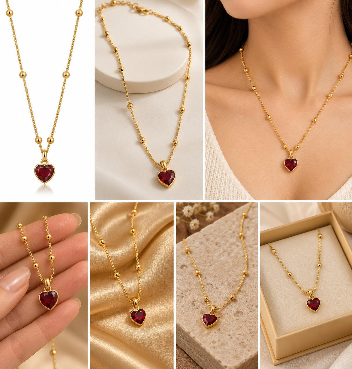 Aurelia Charm Necklaces | Necklace | Astria Jewellery ASTRIA JEWELLERY