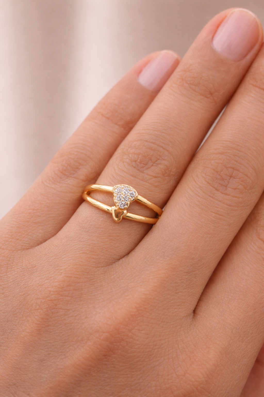 Shimmering Glittering Ring