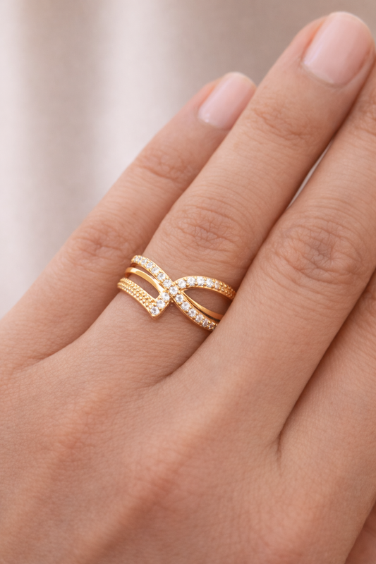 Allure Glittering Rings Astria Jewellery