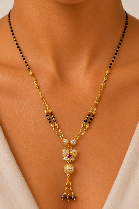 Astria Butterfly Royale Mangalsutra Astria Jewellery