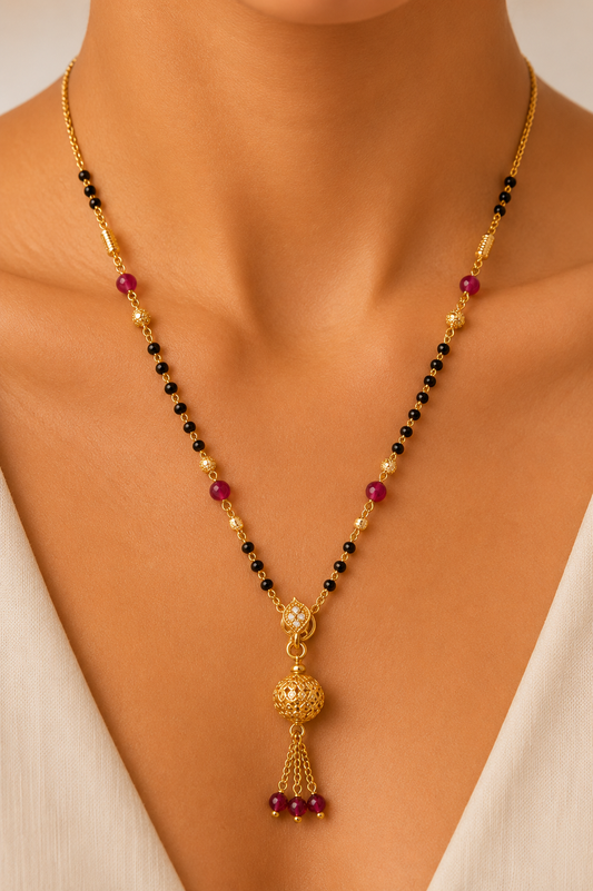 Astria Royal Pearl Drop Mangalsutra Astria Jewellery