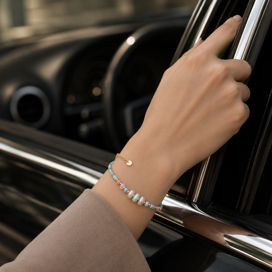 Astria Seafoam Charm Bracelet Astria Jewellery