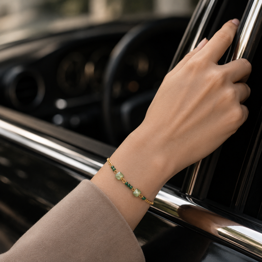 Astria Emerald Whisper Bracelet Astria Jewellery