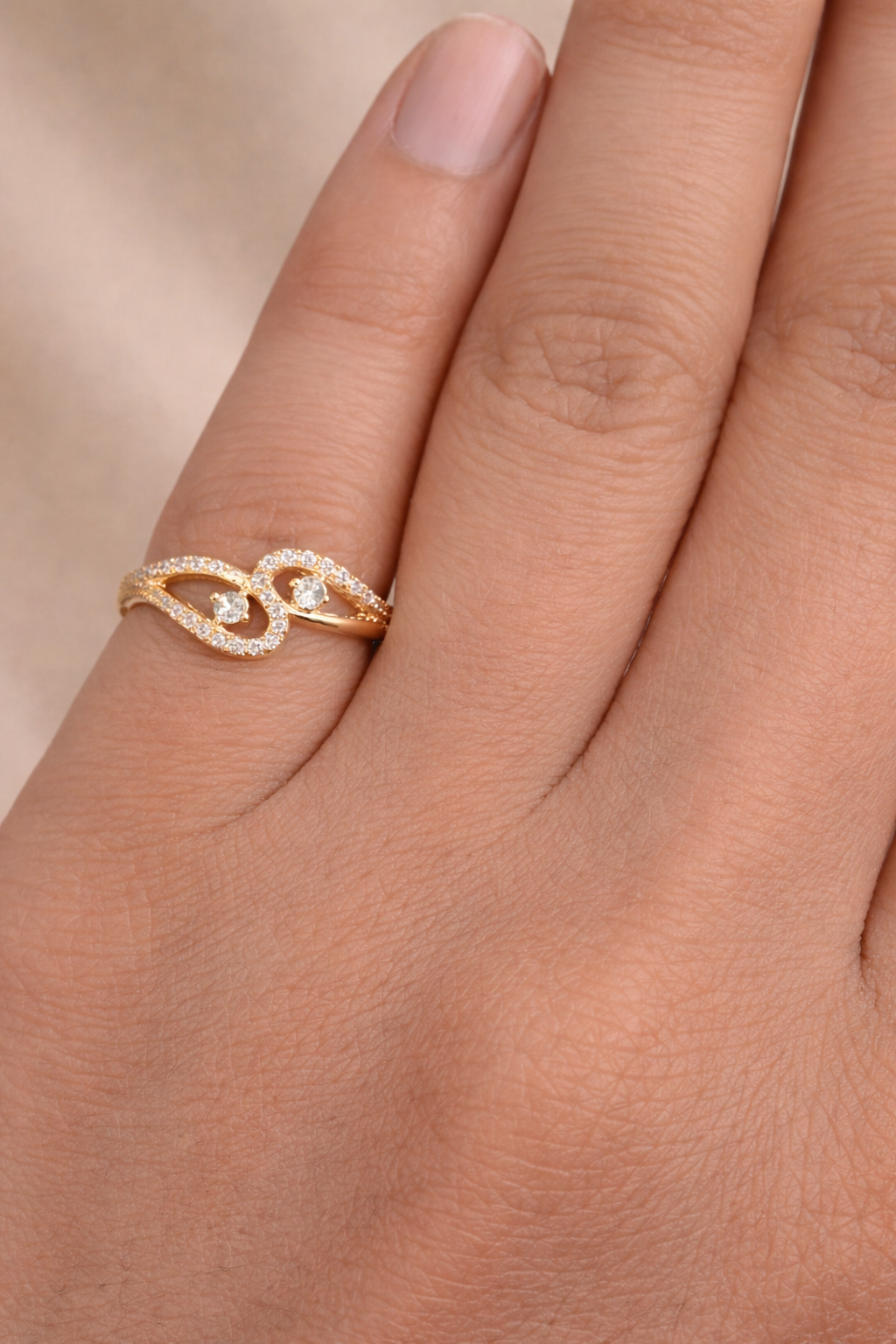 Elite Glittering Ring
