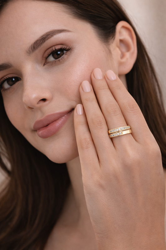 Twinkling Glittering Rings Astria Jewellery