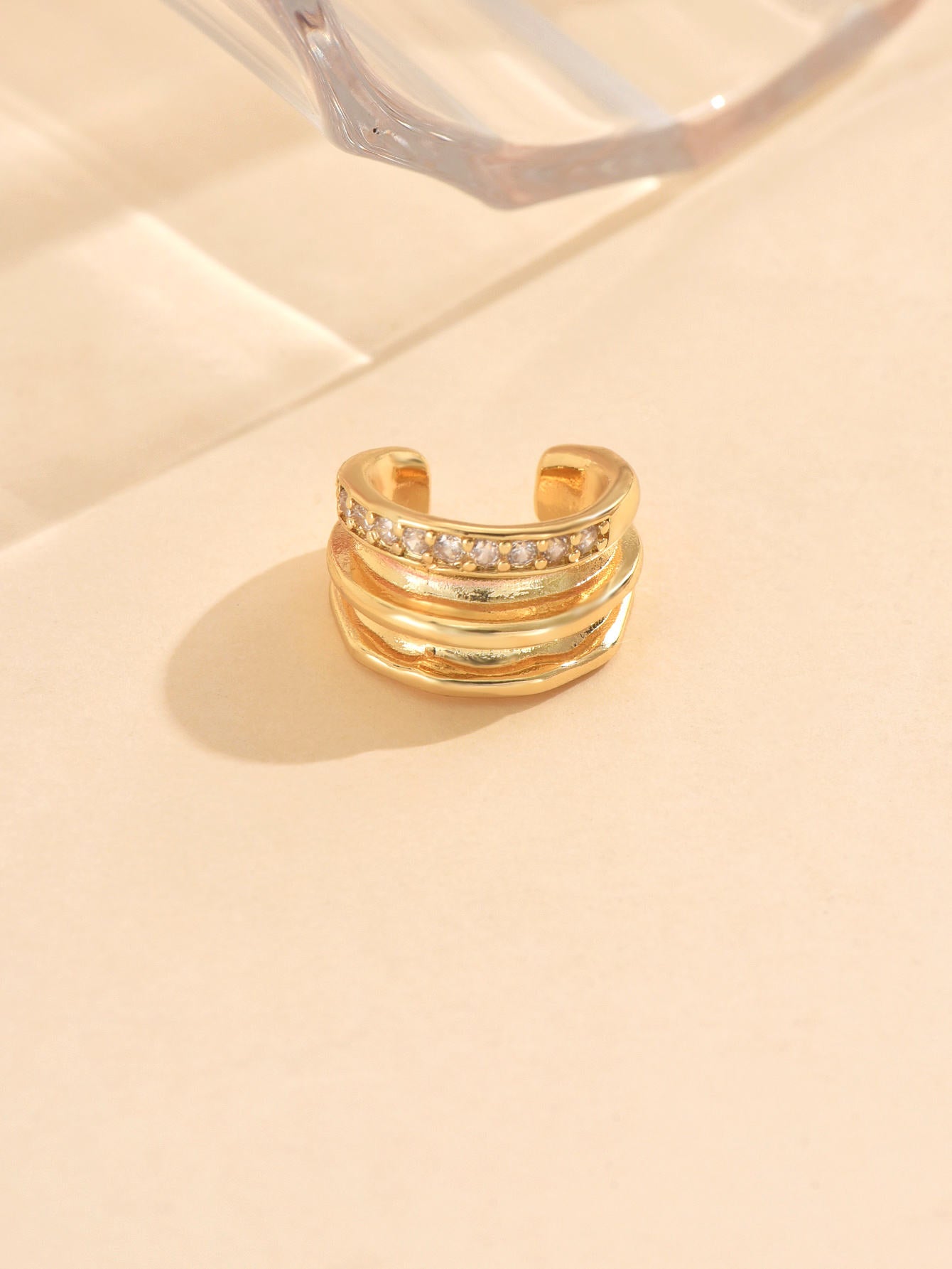 Astria Luxe Layered Ear Cuff