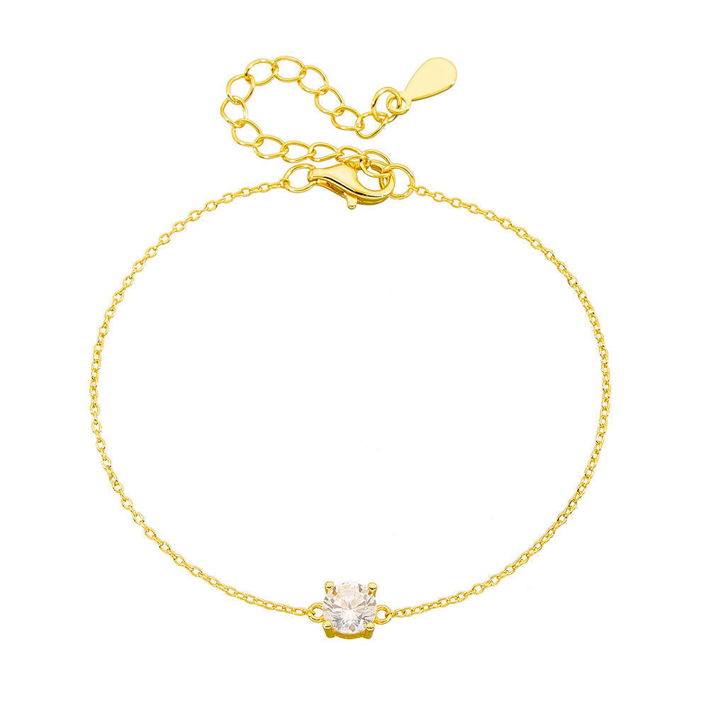 Starlight Crystal Anklet Astria Jewellery