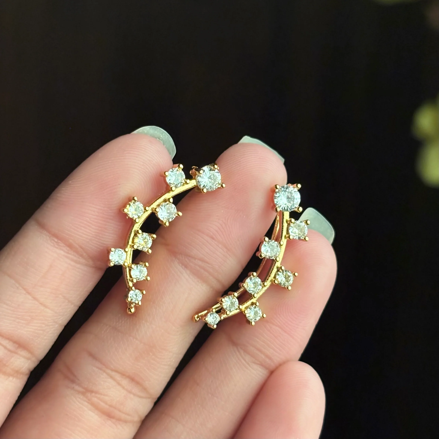 Astria Celestial Climber Earrings