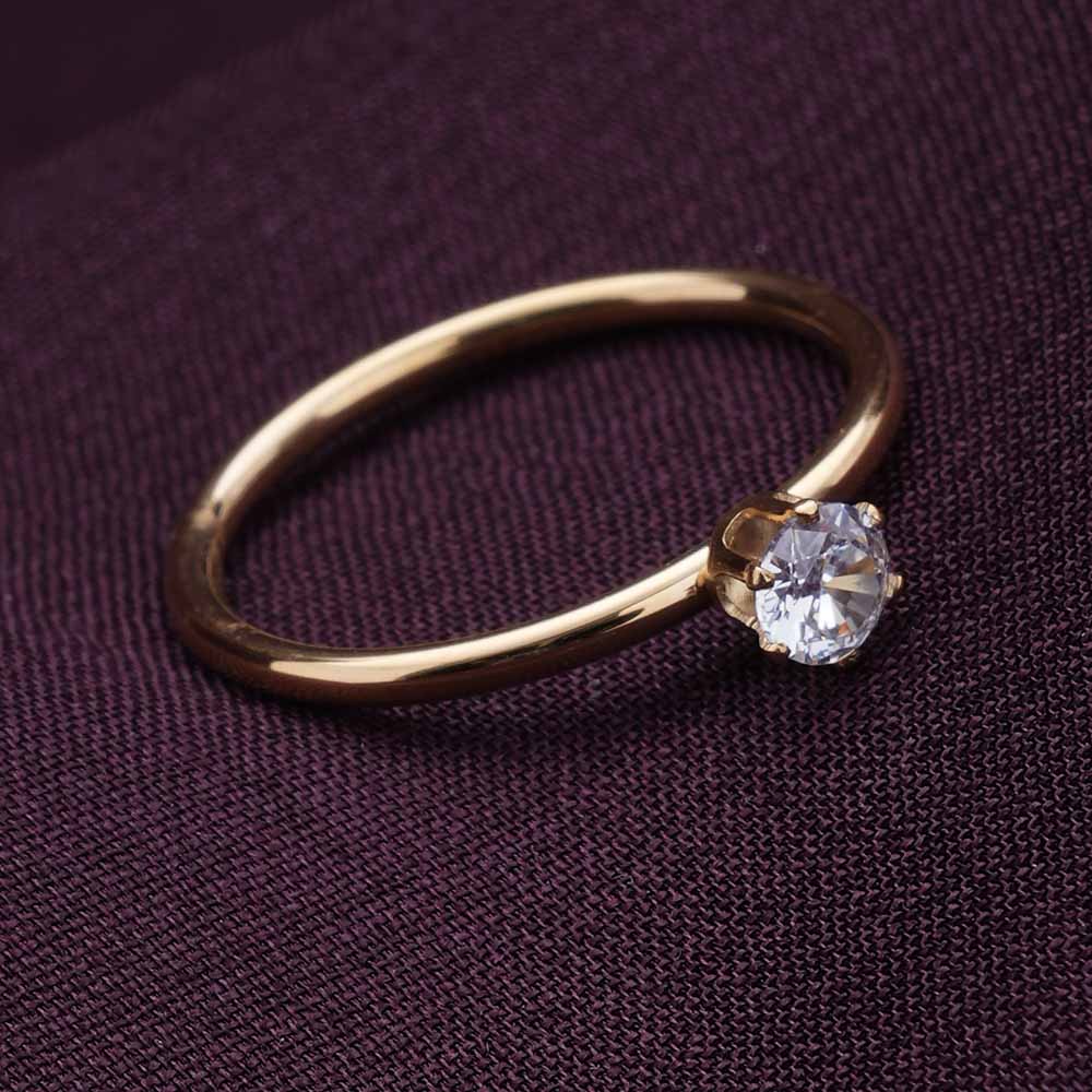 Astria Mini Solitaire Ring