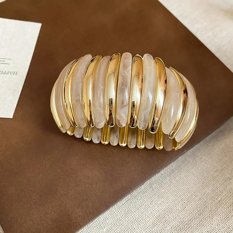 Astria Pearl Glow Luxe Stretch Bracelet
