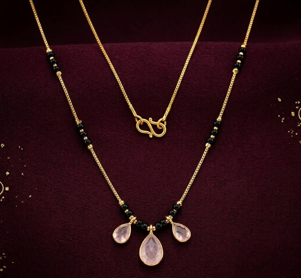 Premium Mangalsutra Necklace | Black Bead Traditional Jewellery ASTRIA JEWELLERY