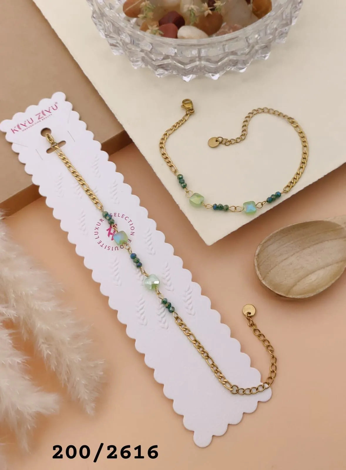 Astria Emerald Whisper Bracelet