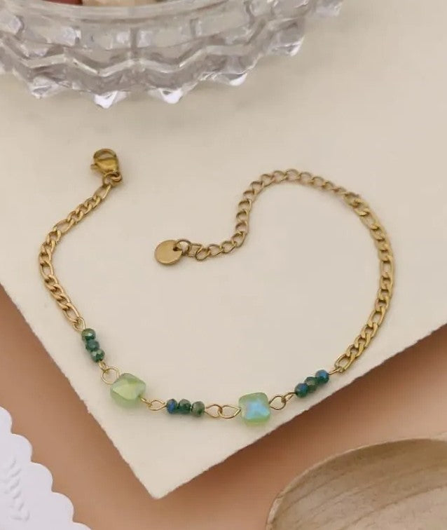 Astria Emerald Whisper Bracelet