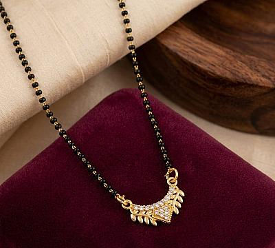 Classic Mangalsutra Necklace | Black Bead Jewellery ASTRIA JEWELLERY