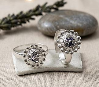 Heritage Leaf Toe Ring ASTRIA JEWELLERY