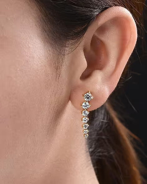 Astria Pearl Heart Hoop Earrings