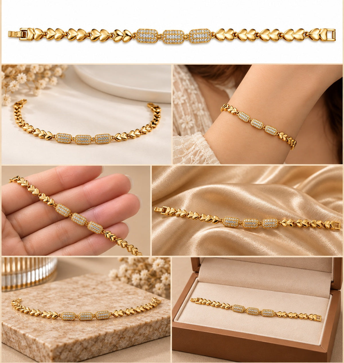 Aurelia Halo Bracelets | Bracelet | Astria Jewellery ASTRIA JEWELLERY