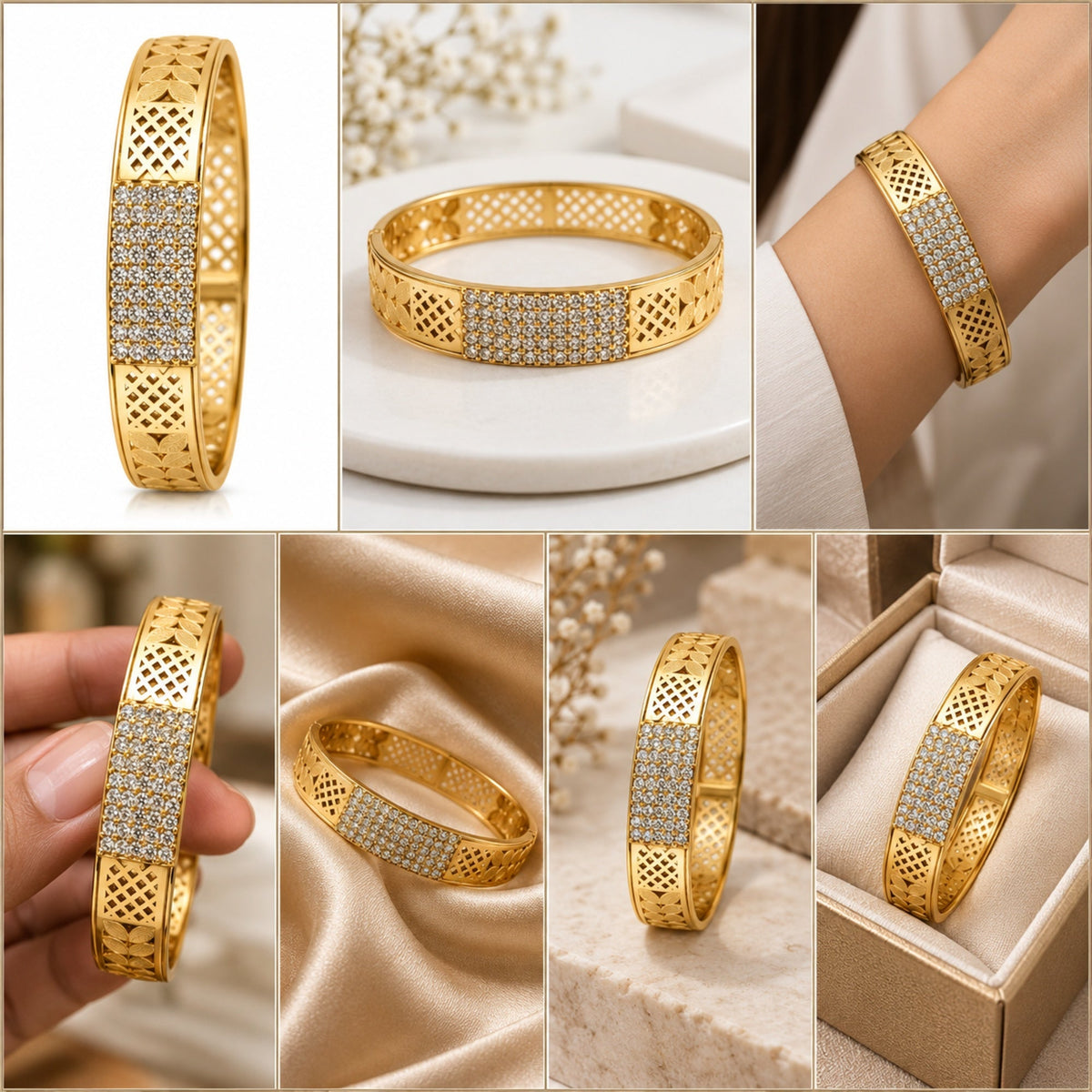 Luna Charm BANGLE ASTRIA JEWELLERY