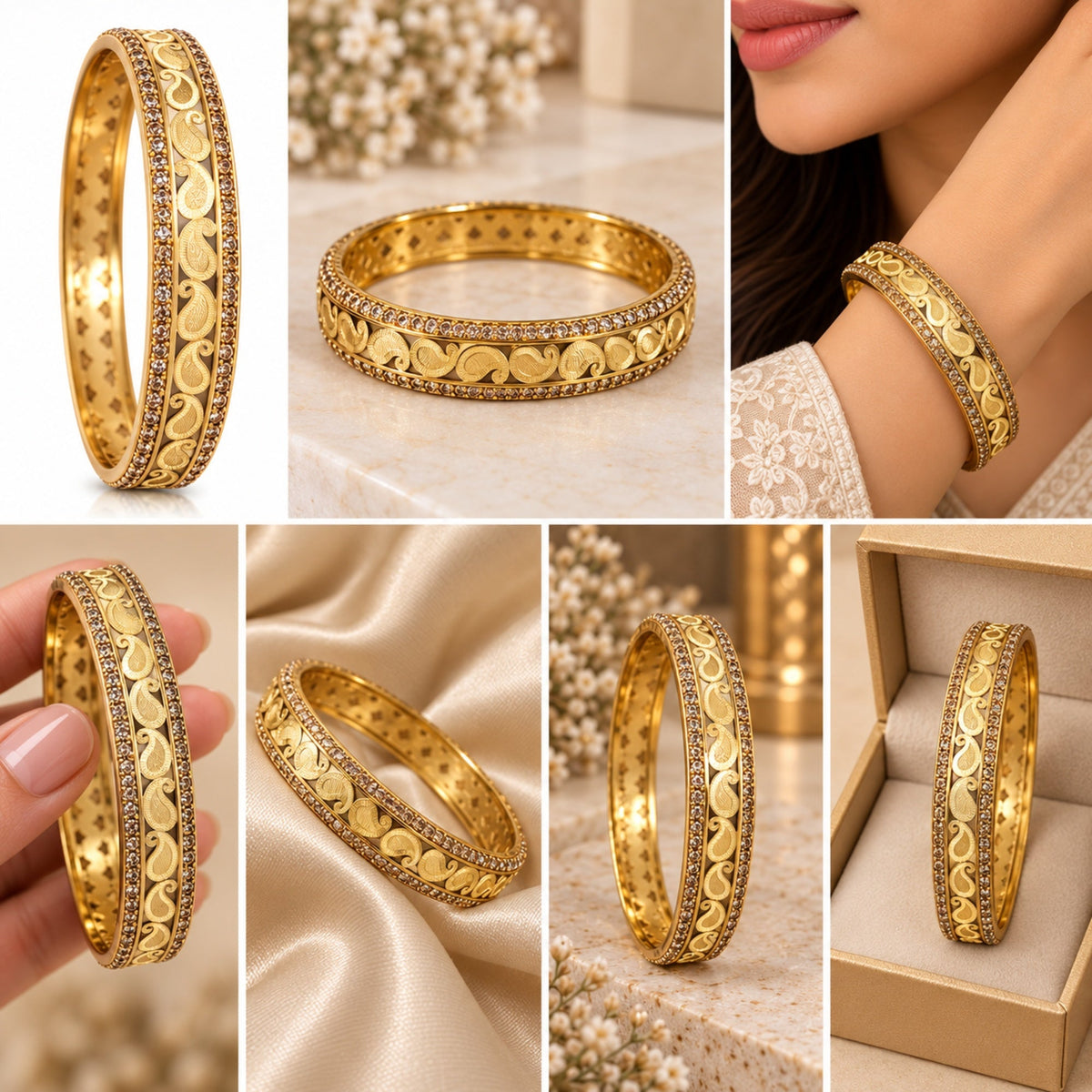 Luna Radiance BANGLE ASTRIA JEWELLERY