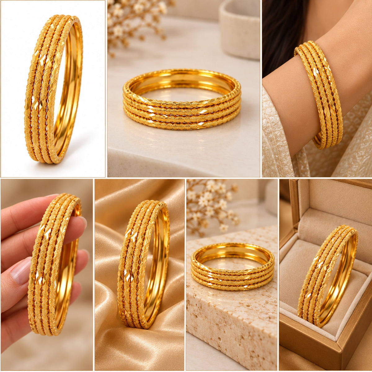 Aarohi Halo BANGLE ASTRIA JEWELLERY