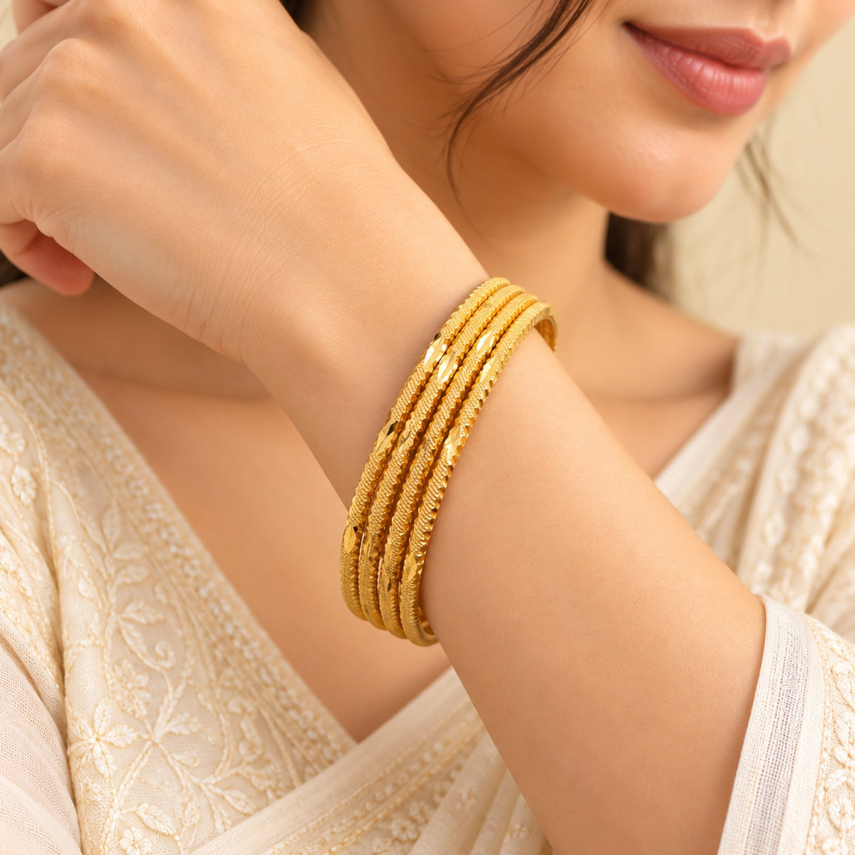 Aarohi Halo BANGLE ASTRIA JEWELLERY