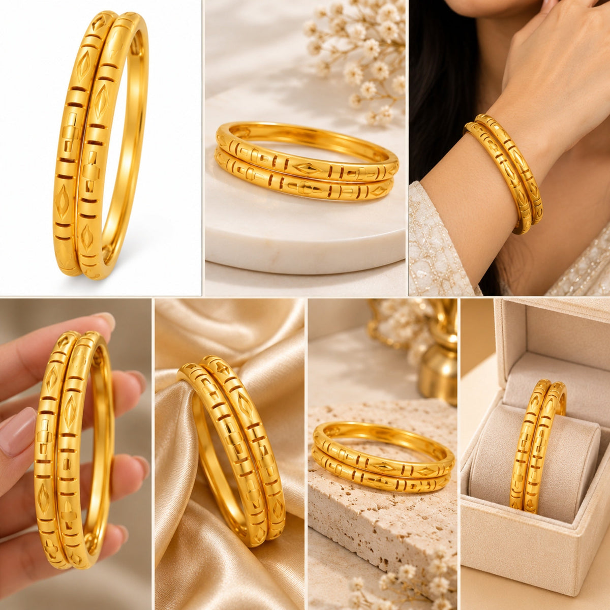 Aadhya Halo BANGLE ASTRIA JEWELLERY
