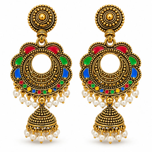 Aarohi Lustre Earrings | Earrings | Astria Jewellery ASTRIA JEWELLERY