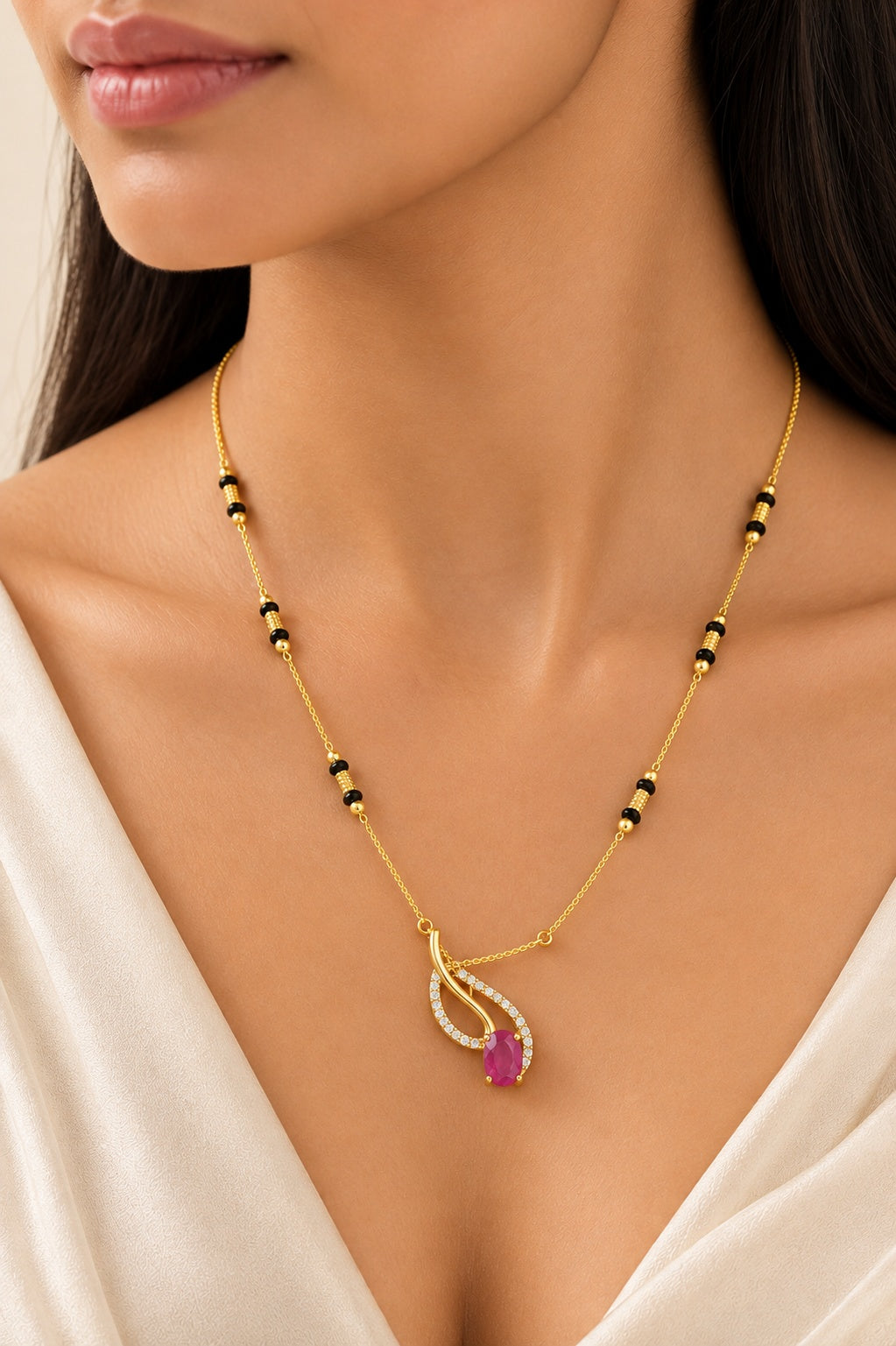 Amara Gleam Mangal Sutra | Mangal Sutra | Astria Jewellery ASTRIA JEWELLERY