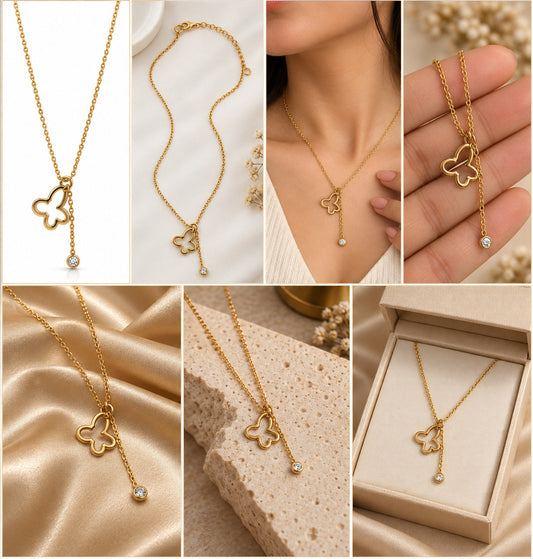 Aurelia Gleam Necklaces – Astria Jewellery (view 2)