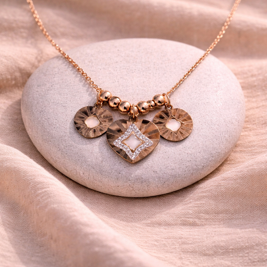 Geometric Charm Necklace