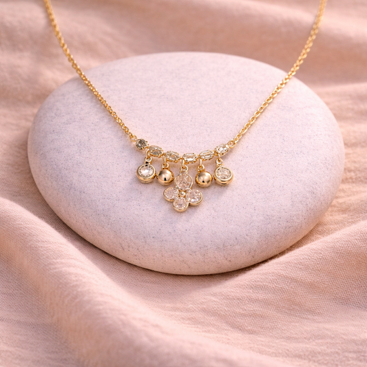 Floral Pendant Necklace