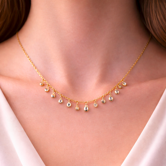 Sparkling Drip Necklace