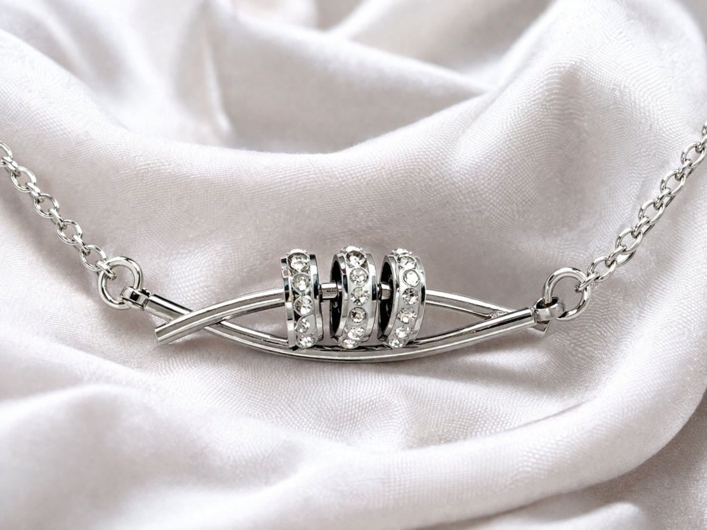 Elegant Silver-Tone Necklace