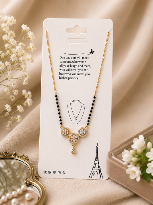 Astria Diamond Glow Classic Mangalsutra