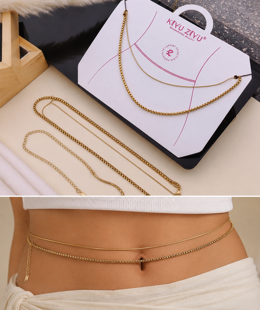 Astria Golden Whisper Waist Chain