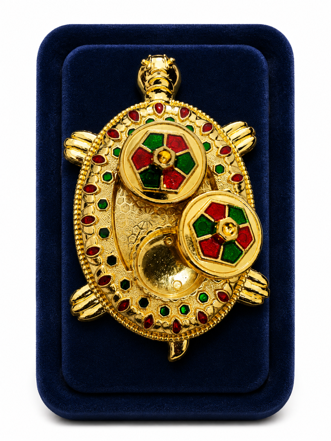 Tortoise Kumkum Chandan Set Astria Jewellery