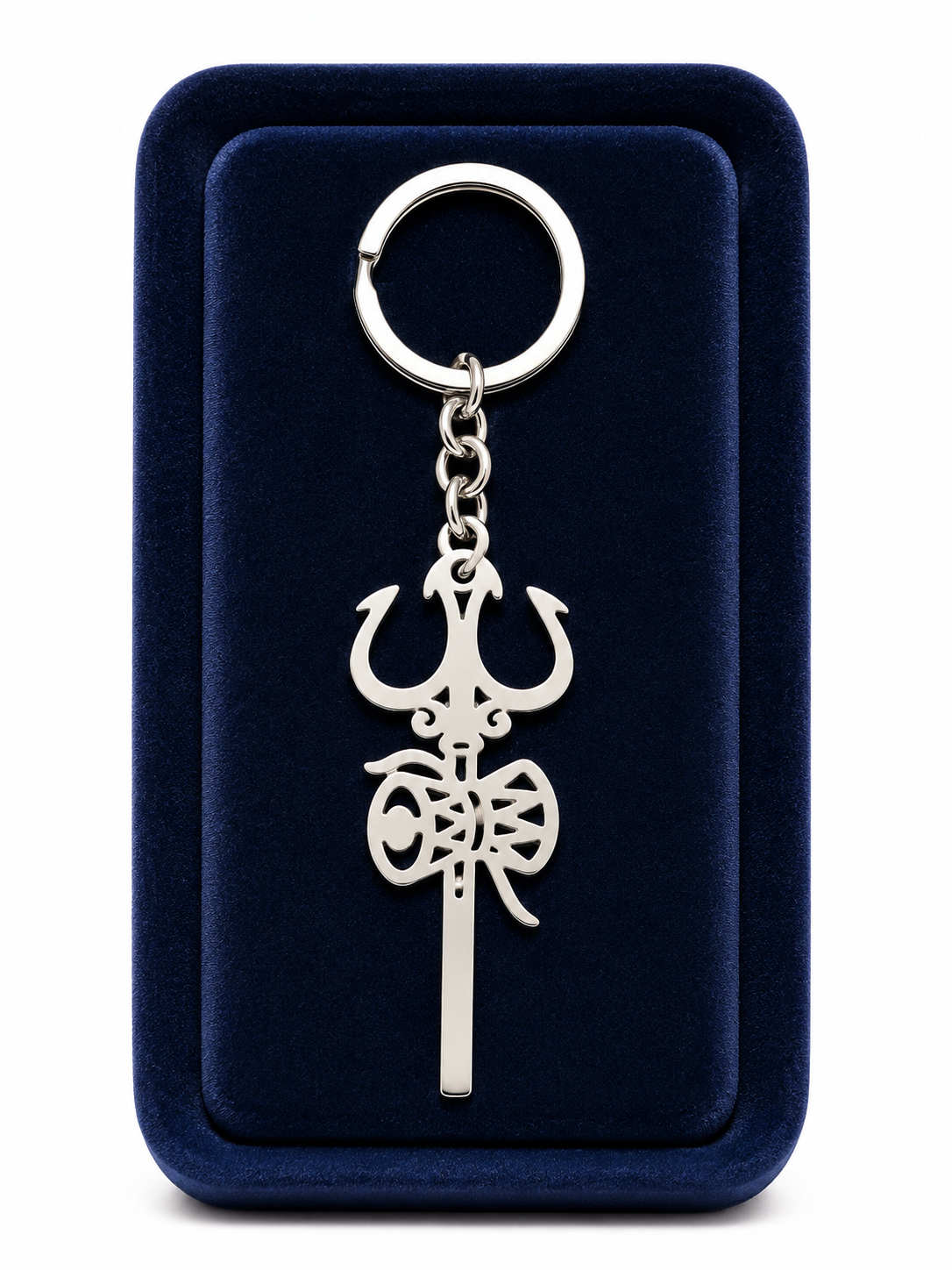 Mahadev Trishul Keychain Astria Jewellery