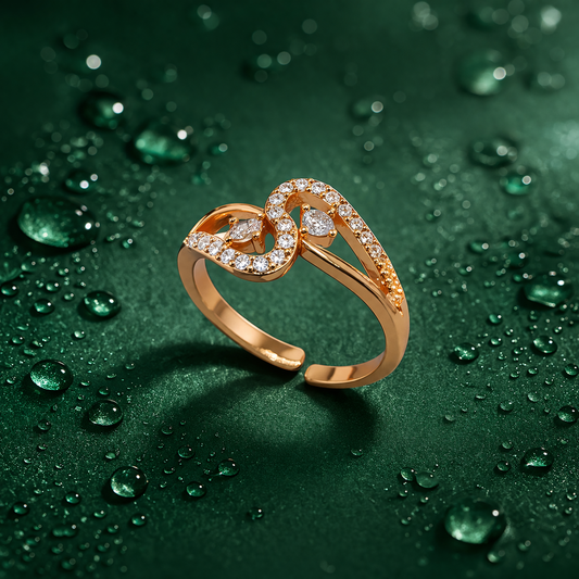 Elite Glittering Ring