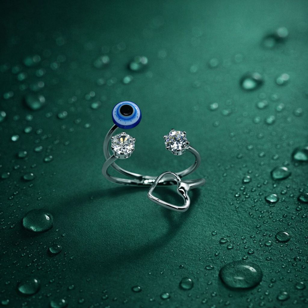 Shimmering Glittering Rings