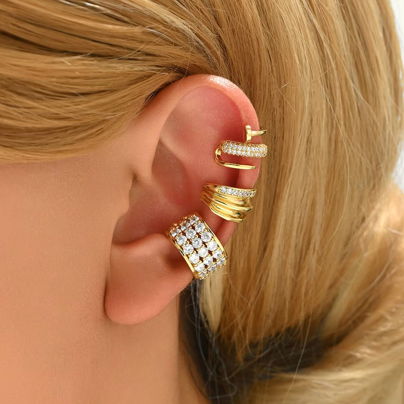 Astria Royal Pavé Ear Cuff