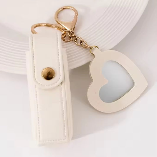 Snow White Lipstick Case Keychain