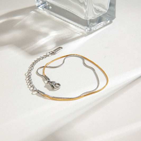Astria Dual Tone Snake Chain