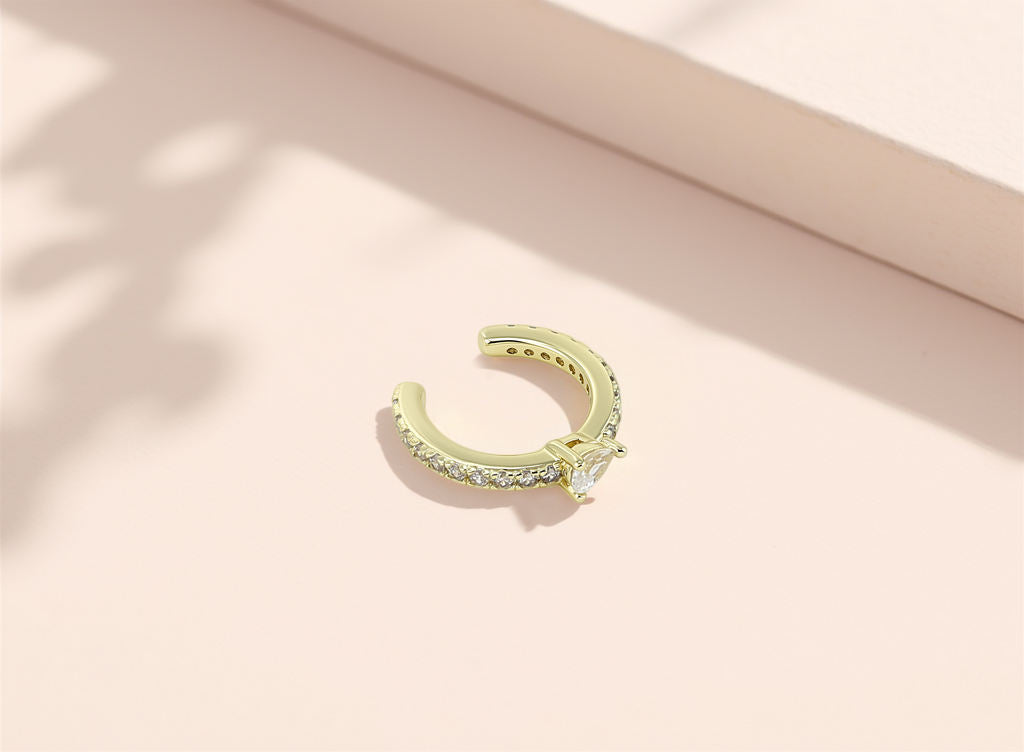 Astria Marquise Spark Ear Cuff