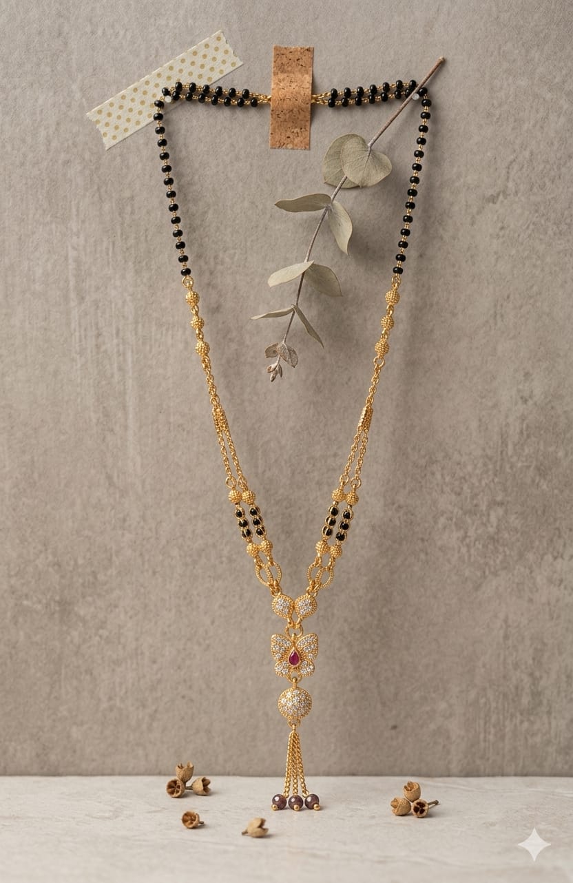 Astria Butterfly Royale Mangalsutra