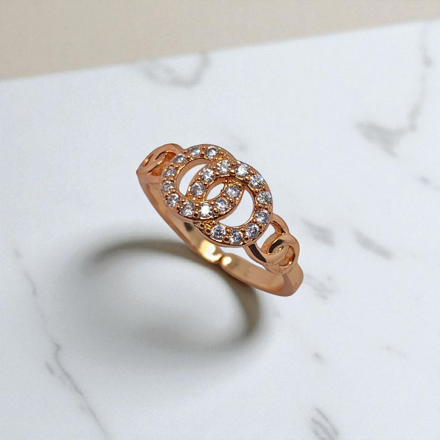 Twinkling Bejeweled Rings