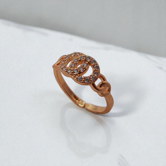 Twinkling Bejeweled Rings