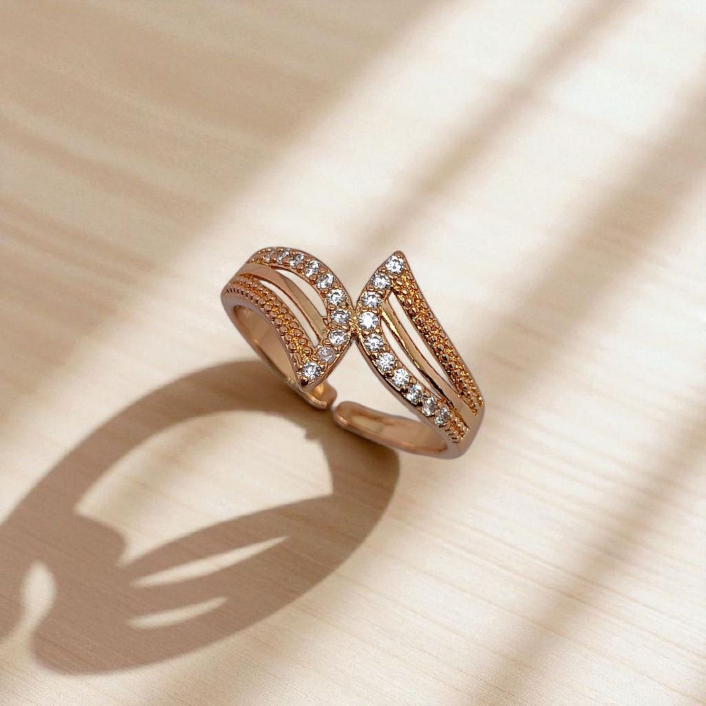 Allure Glittering Rings