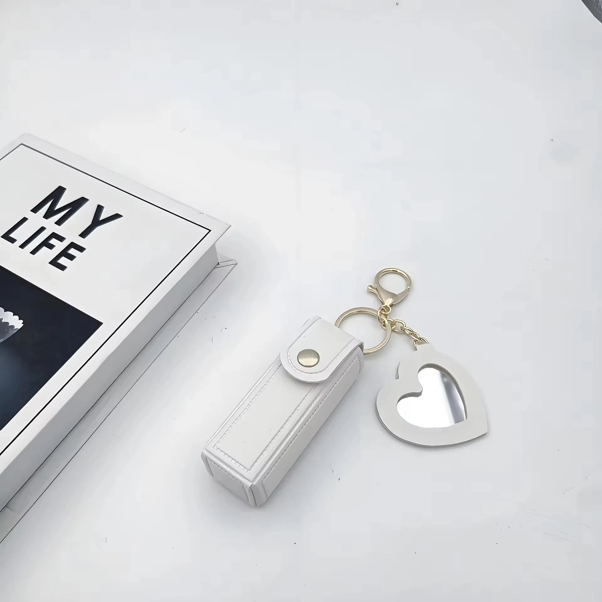 Vanilla Heart Beauty Keychain Astria Jewellery