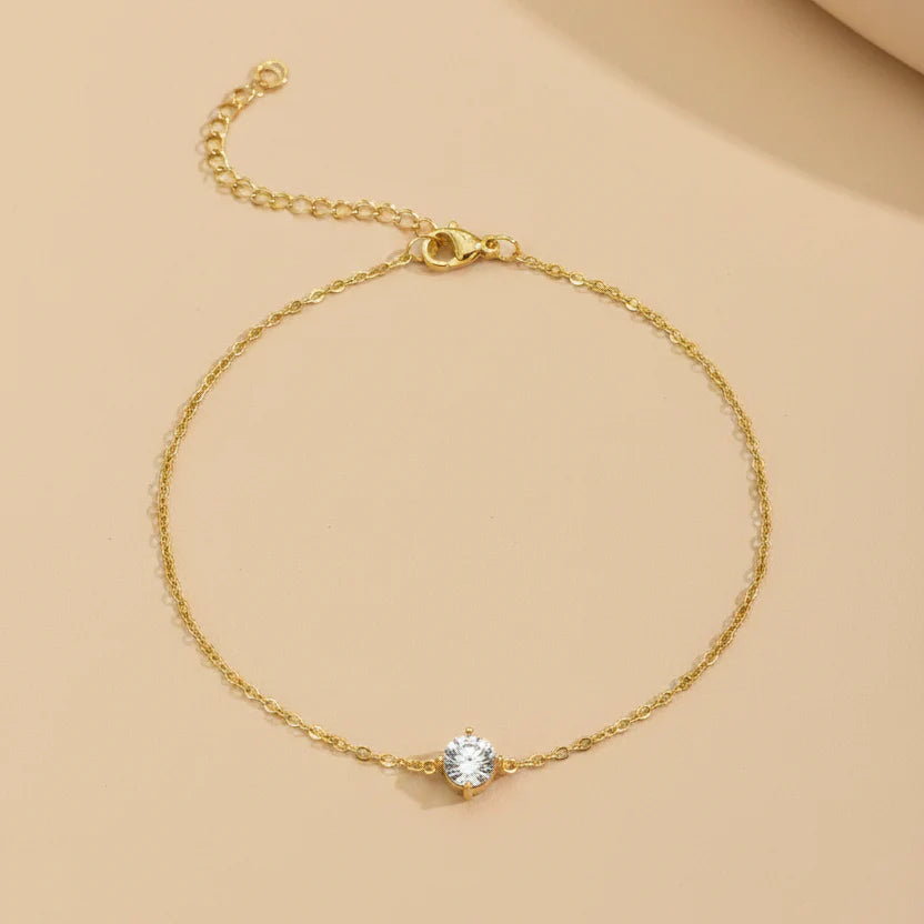 Starlight Crystal Anklet
